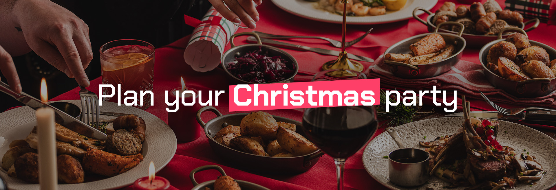 Christmas party at The Royal George