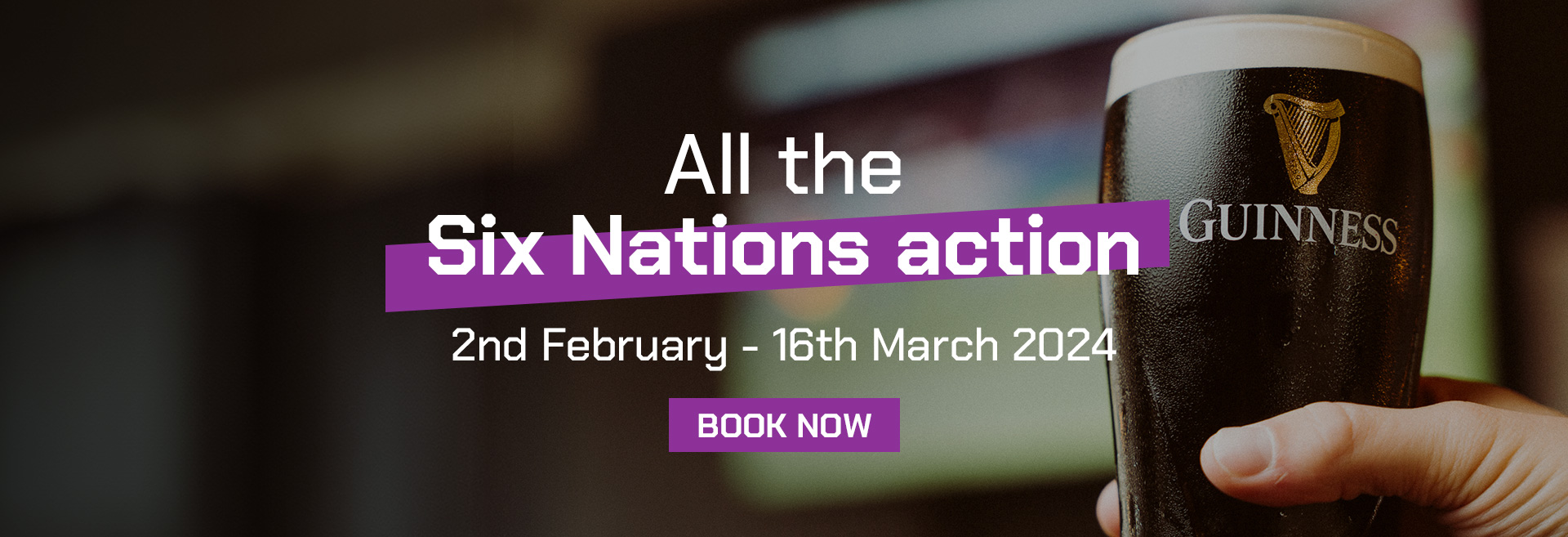 Rugby Six Nations 2024 at The Royal George